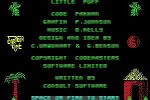 Little Puff in Dragonland