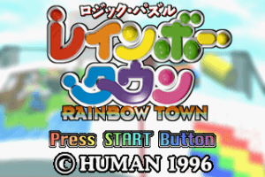 Logic Puzzle Rainbow Town