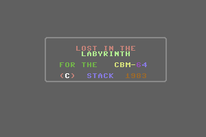 Lost in the Labyrinth