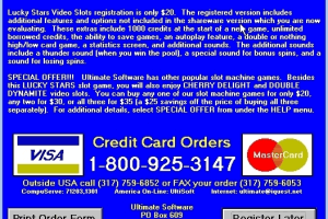 Lucky Stars Video Slots