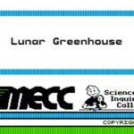 Lunar Greenshouse