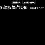 Lunar Landing