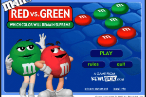 M&M’s Red VS Green