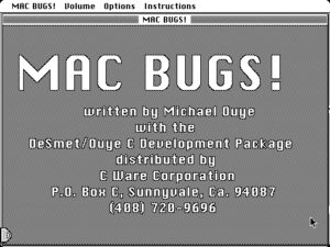MacBugs!