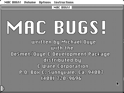 MacBugs!