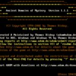 Ancient Domains of Mystery