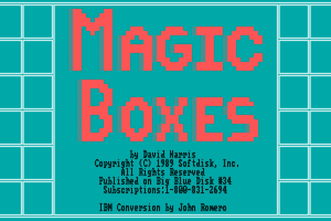 Magic Boxes