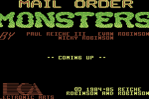 Mail Order Monsters