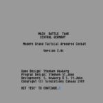 Main Battle Tank: Central Germany