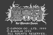 Makaimura for WonderSwan