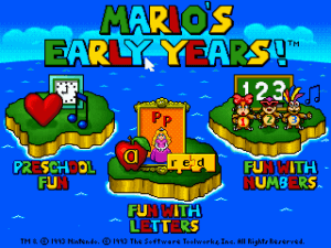 Mario's Early Years: CD-ROM Collection