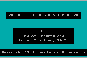 Math Blaster!