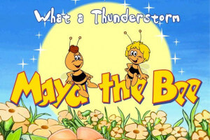 Maya the Bee: What a Thunderstorm