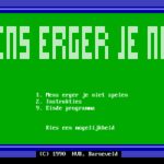 Mens Erger Je Niet