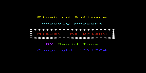Mickey the Bricky