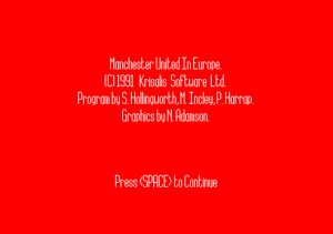 MicroLeague Action Sports Soccer