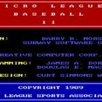 MicroLeague Baseball II