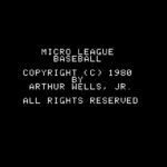 Micro League Baseball