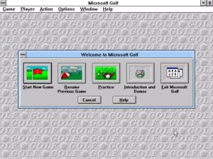 Microsoft Golf