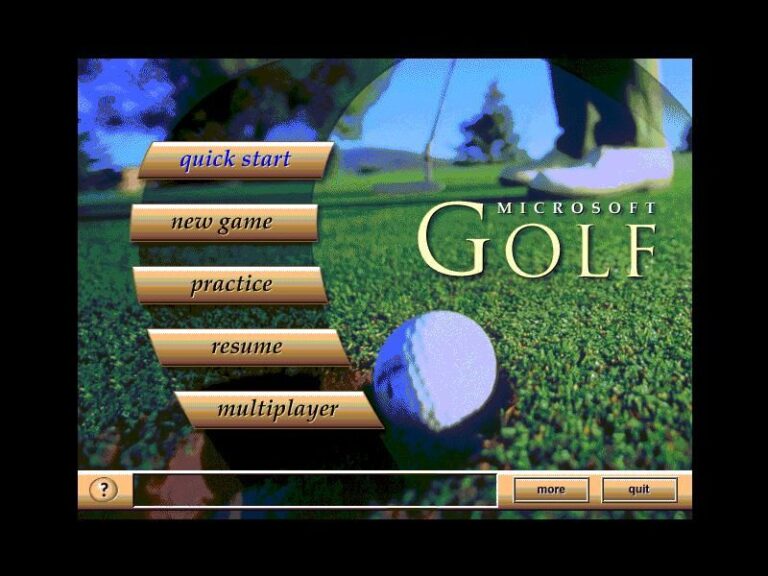 Microsoft Golf 3.0