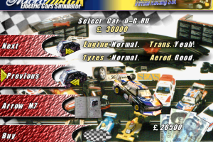 Microtrack: Electric Car Simulator