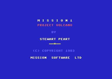 Mission 1: Project Volcano