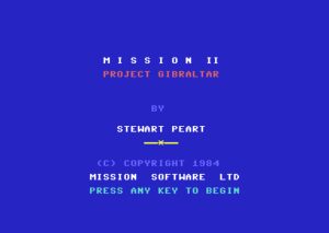 Mission 2: Project Gibraltar