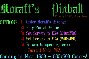 Moraff’s Pinball