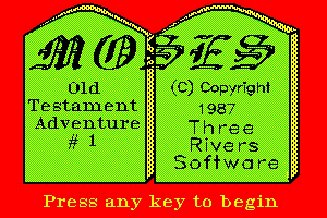 Moses: Old Testament Adventure #1