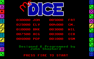 Mr Dice