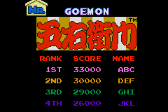 Mr. Goemon