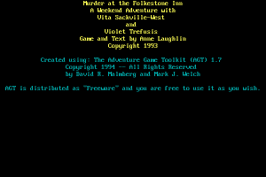 Murder at The Folkestone Inn