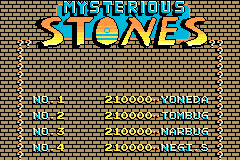 Mysterious Stones