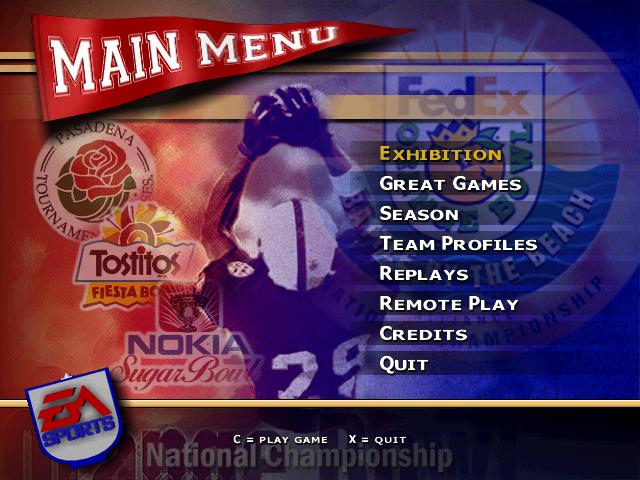 NCAA Football 98