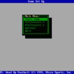 NFL Pro League Football: New 1991 Version