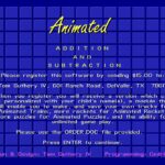 Animated Addition and Subtraction