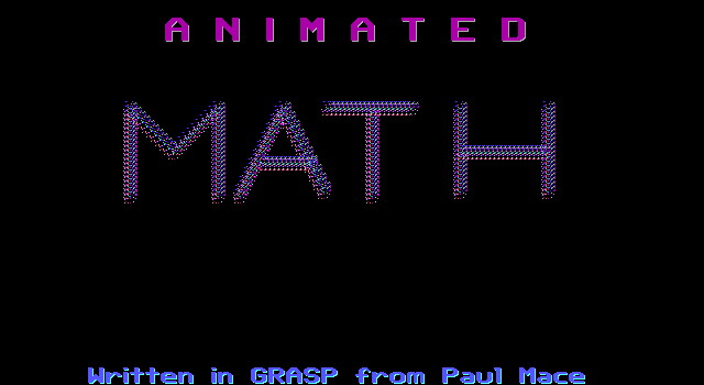 Animated Math