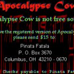 Apocalypse Cow