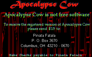 Apocalypse Cow
