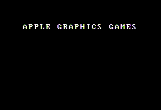 Apple Graphics Games