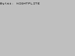 Nightflite