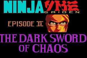 Ninja Gaiden II: The Dark Sword of Chaos