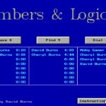 Numbers & Logic I