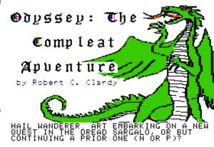 Odyssey: The Compleat Apventure