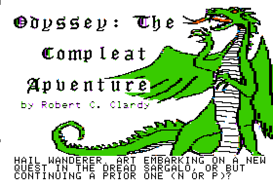 Odyssey: The Compleat Apventure