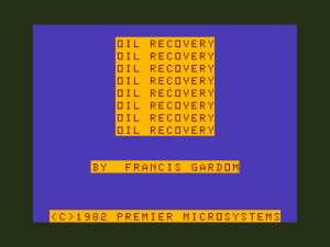 Oil Recovery
