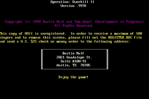 Operation: Overkill II