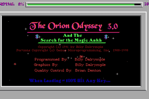 Orion Odyssey: The Search for the Magic Ankh