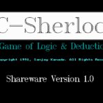 PC-Sherlock: A Game of Logic & Deduction