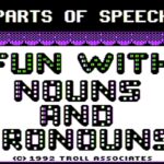 Parts of Speech: Fun with Nouns and Pronouns